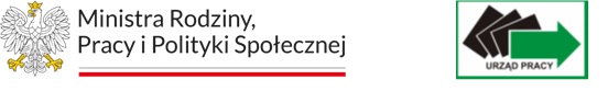 Baner Ministra rodziny i urząd pracy