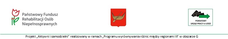 logotyp programu PFRON aktywni i samodzielni