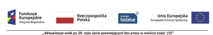 Logotyp projektu RPO pięć